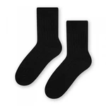 Steven vlněné 093 černé Dámské ponožky 35/37 černá