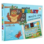 TEDDIES Naučný tablet moudré sovy CZ+AJ 3r+