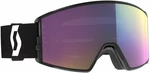 Scott React Goggle Mineral Black/White/Enhancer Teal Chrome Ski Brillen