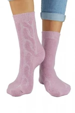 Noviti SW 002 W 04 pudrově růžové Dámské ponožky 35/38 růžová