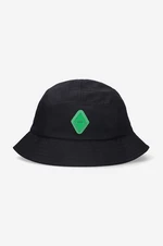 Klobúk A-COLD-WALL* Rhombus Bucket Hat ACWUA155-BLACK, čierna farba