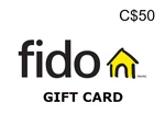 Fido PIN C$50 Gift Card CA