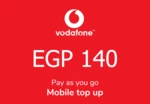 Vodafone 140 EGP Mobile Top-up EG