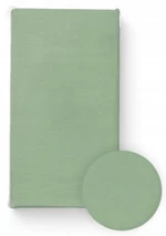 Prostěradlo do postýlky, bavlna, zelené, 120 x 60 cm, vel. 120x60