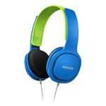 PHILIPS SHK2000BL/00 sluchátka pro děti v modré barvě