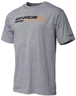 Savage Gear Koszulka Signature Logo T-Shirt Grey Melange XL