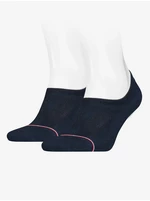 Set of two pairs of men's socks in navy blue Tommy Hilfiger Underwear
