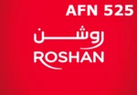Roshan 525 AFN Mobile Top-up AF
