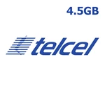 Telcel 4.5GB Data Mobile Top-up MX