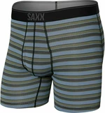 SAXX Quest Boxer Brief Solar Stripe/Twilight L Sous-vêtements de sport