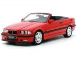 1995 BMW E36 M3 Convertible Bright Red Limited Edition to 2500 pieces Worldwide 1/18 Model Car by Otto Mobile