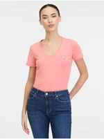 Pink Women's T-Shirt Guess - Women