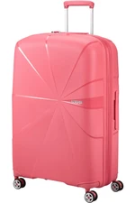 American Tourister Skořepinový cestovní kufr StarVibe L EXP 100/106 l - růžová