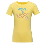 Children's cotton T-shirt nax NAX LIEVRO aspen gold variant pa
