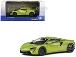 McLaren Artura Hybrid Supercar Light Green Metallic 1/43 Diecast Model Car by Solido