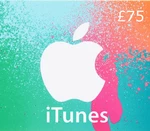 iTunes £75 UK Card