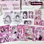 13PCS Kawaii Japanese Girls Ins Decoration Card Set Art Photography Props Collocation Postcard Printing DIY Room Wall Sticker