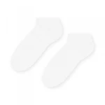 Steven 045 bílé Pánské kotníkové ponožky 41/43 bílá