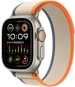 Apple Apple Watch Ultra 2 49mm titanová s oranžovobéžovým trailovým tahem M/L