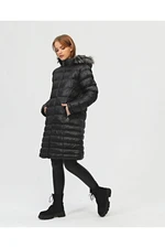 HAKKE Hooded puffer jacket