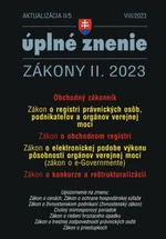 Aktualizácia II/5 2023 – Obchodný zákonník a obchodný register