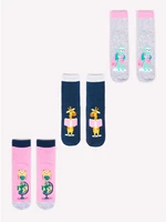 Calzini da bambino Yoclub Yoclub_3Pack_Socks_SKA-0038G-AA00_Multicolour