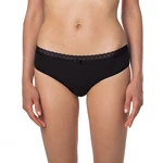 Bellinda 
FANCY COTTON HIPSTER - Women's hipster panties with lace trim - black