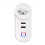Brazil WIFI Smart Socket Mobile Plug With USB Charging Remote Control Timer For Alexa Google 16A