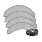 4PCS Replacement Mop Pads for iRobot Roomba Combo J7+ Robot Vacuum Microfiber Washable Reusable Mopping Cloth