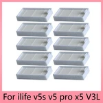 HEAP filter mop cloth 10pcs filter mesh for chuwi ilife v5s life v5 pro x5 V3L V5 V3S V3S pro V50 robot vacuum cleaner parts