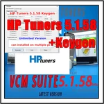 Newest HP Tuners 5.1.58 With Keygen Unlimited Credit for Multiple Computers VCM EDITOR BETA V5.1.58 Activator With Keygen