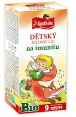 APOTHEKE Bio Detský bylinný čaj na imunitu, 20 x 1.5 g