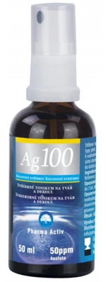 PHARMA ACTIV Koloidní stříbro Ag100 50ppm spray 50 ml
