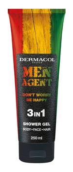 Dermacol Sprchový gél pre mužov Men Agent Don`t Worry Be Happy (3 in 1 Shower Gel) 250 ml
