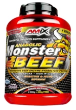 AMIX Anabolic Monster BEEF 90% Proteín Forest fruits 1000 g