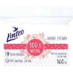 Linteo Natural Cotton Buds vatové tyčinky vo vrecúšku 160 ks