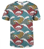 Aloha From Deer Unisex's Tribal Waves T-Shirt TSH AFD556