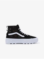 Black Women's Platform Sneakers with Suede Details VANS - Women