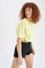 DEFACTO Loose Fit Crew Neck Short Sleeve T-Shirt