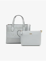 White Ladies Handbag 2in1 Guess Katey - Ladies