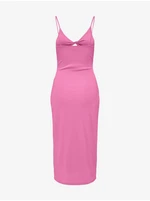 Pink Women's Sheath Maxi-Dresses ONLY Debbie - Women