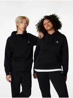 Black unisex Converse hoodie
