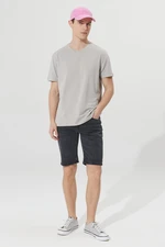 AC&Co / Altınyıldız Classics Slim Fit Slim Fit Cotton Flexible Denim Shorts.