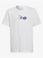 White Girls' T-Shirt adidas Originals - unisex