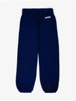 Levi&#39;s Dark blue kids loose sweatpants Levi&#39;s® - Girls