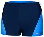 AQUA SPEED Man's Swimming Shorts Alex Navy Blue/Blue/White Pattern 452