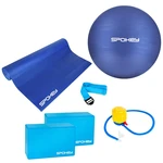 Spokey ASTEYA Yoga set - mat + gymnastic ball incl. pump + block + belt