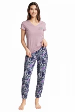 Henderson Ladies Bluebird 40622-45X Dámské pyžamo XL fialová