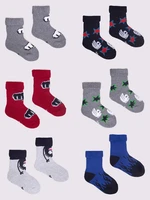 Yoclub Kids's Terry Socks 6-Pack SKF-0003C-AA00-002