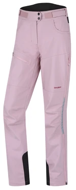 Women's softshell pants HUSKY Keson L faded pink